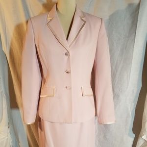 Kasper Summer Suit Pastel Pink